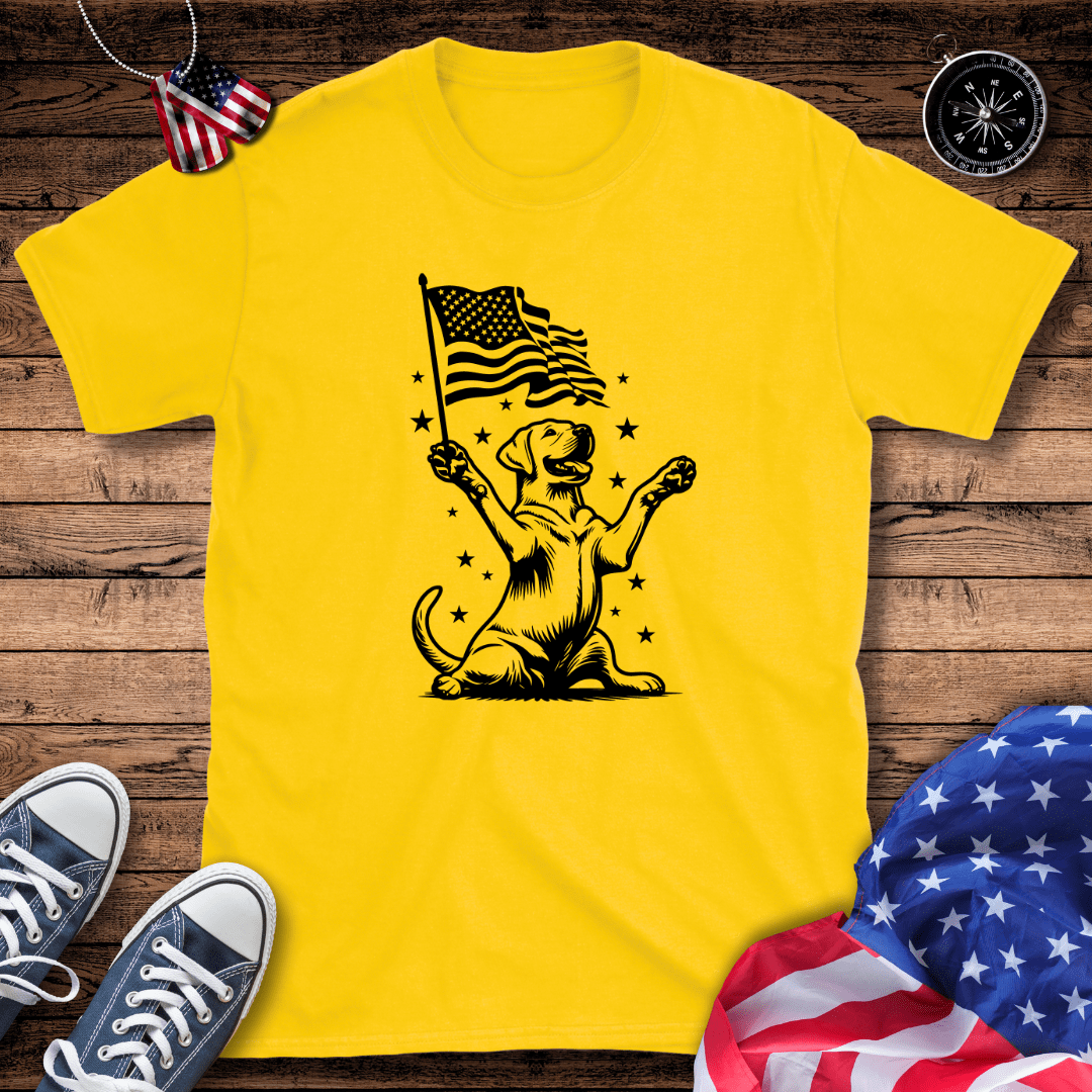 Patriotic Labrador T-Shirt