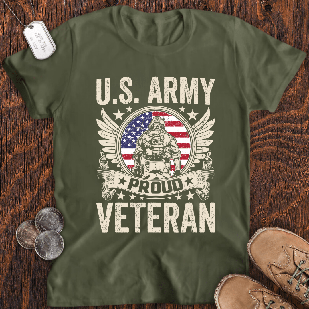 Army Proud Veteran T-Shirt