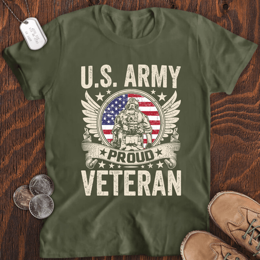 Army Proud Veteran T-Shirt