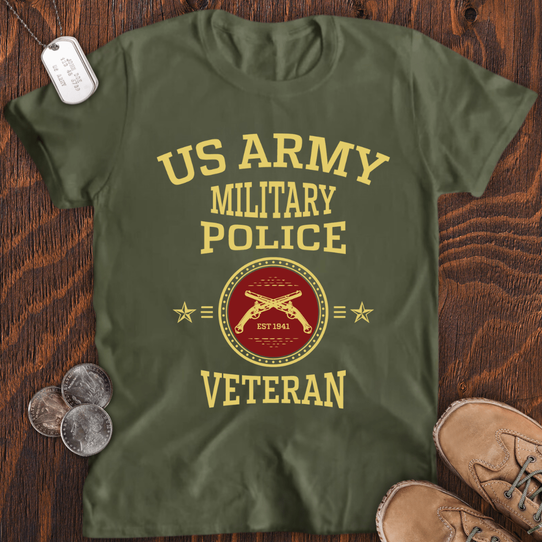 Army M.P. Veteran T-Shirt