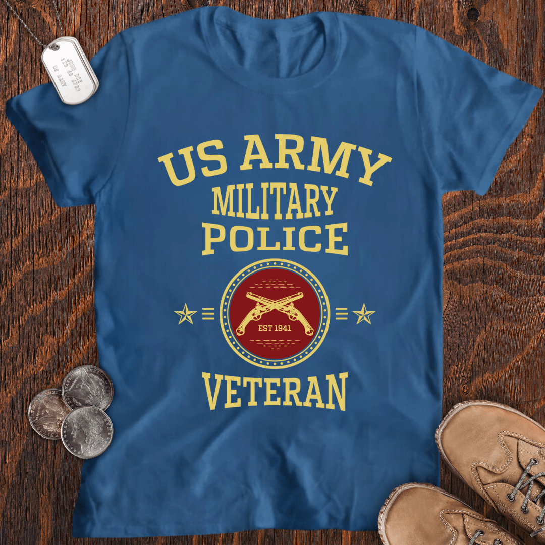 Army M.P. Veteran T-Shirt