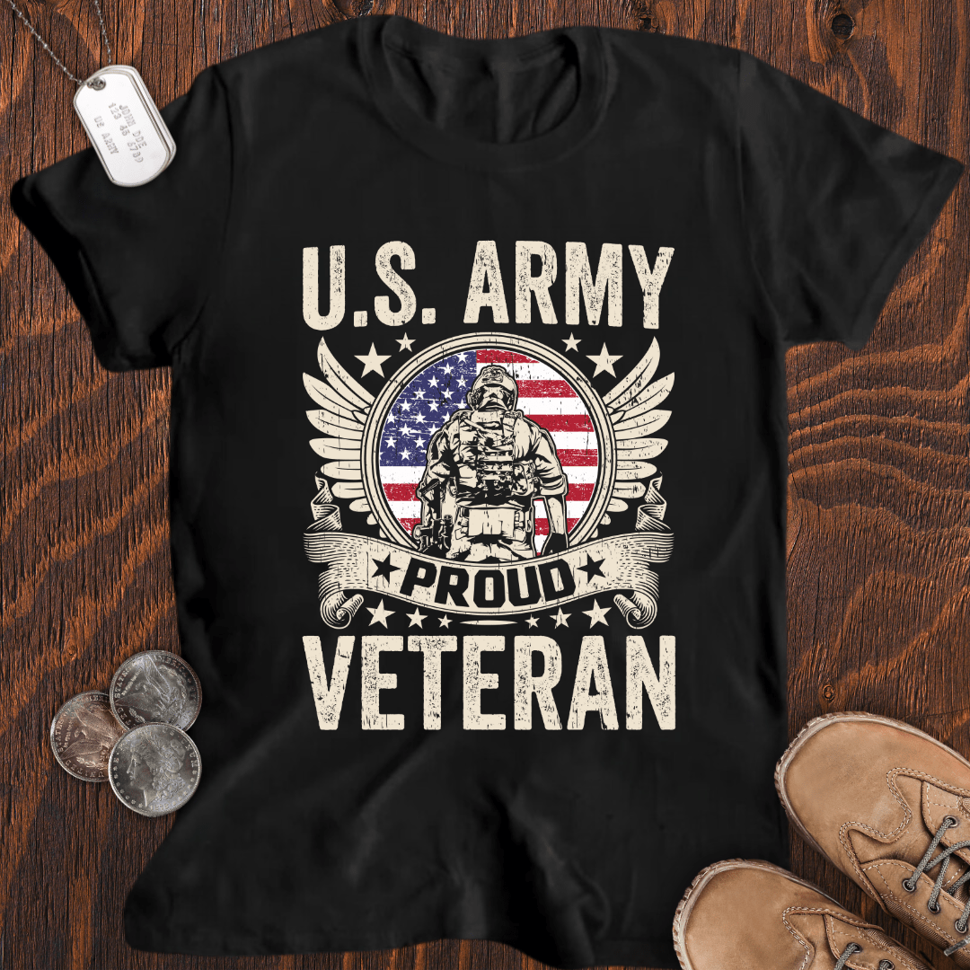 Army Proud Veteran T-Shirt