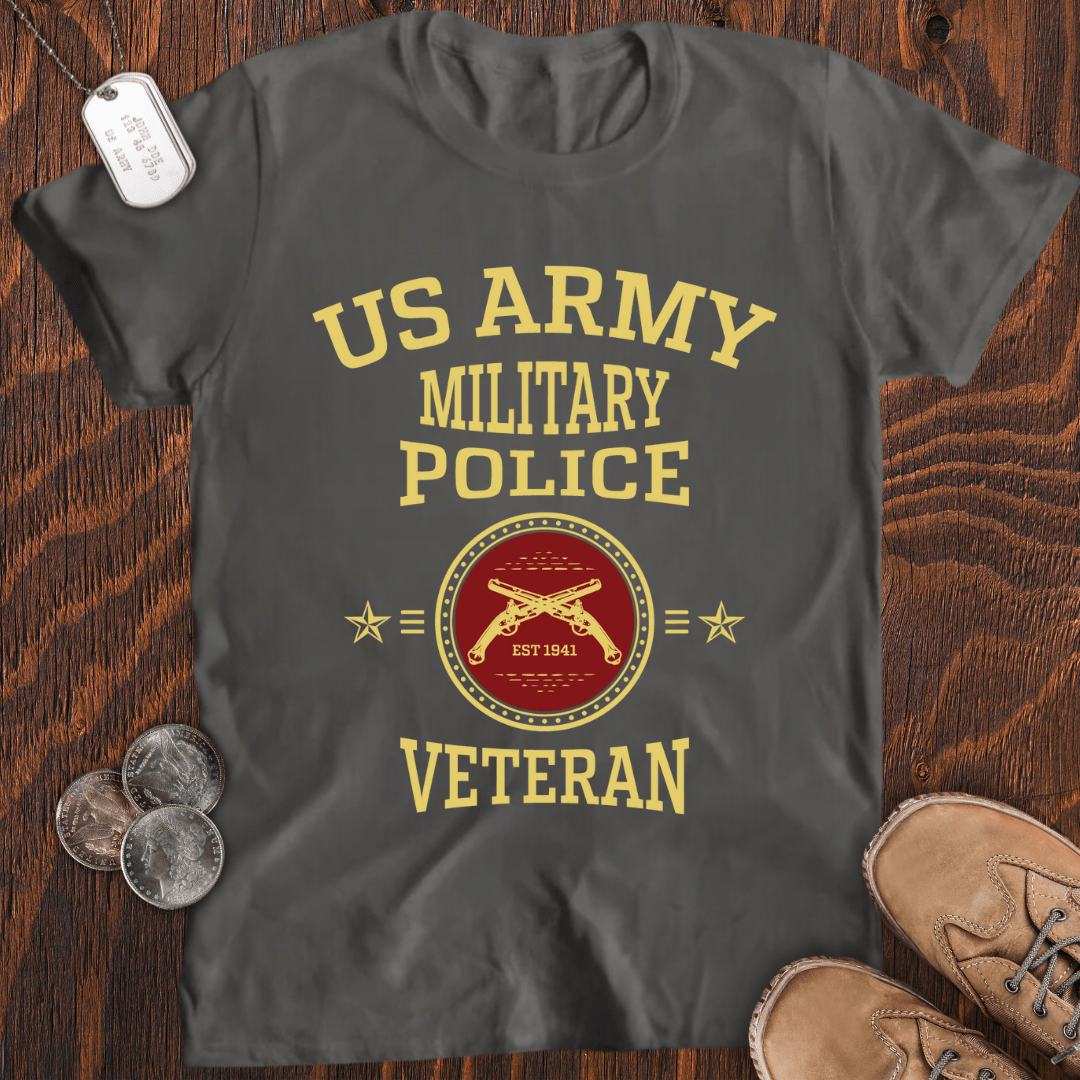 Army M.P. Veteran T-Shirt