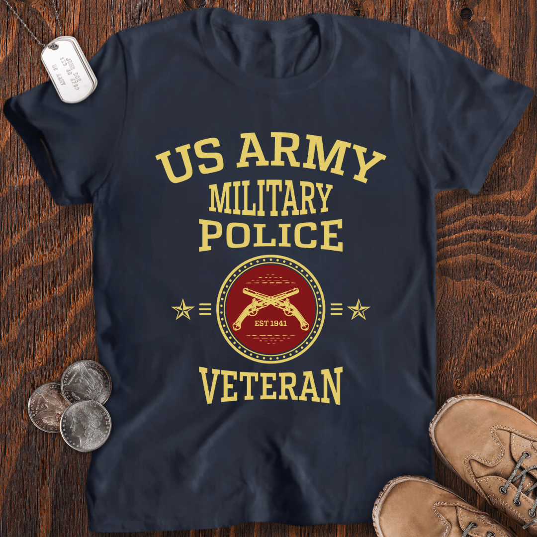 Army M.P. Veteran T-Shirt