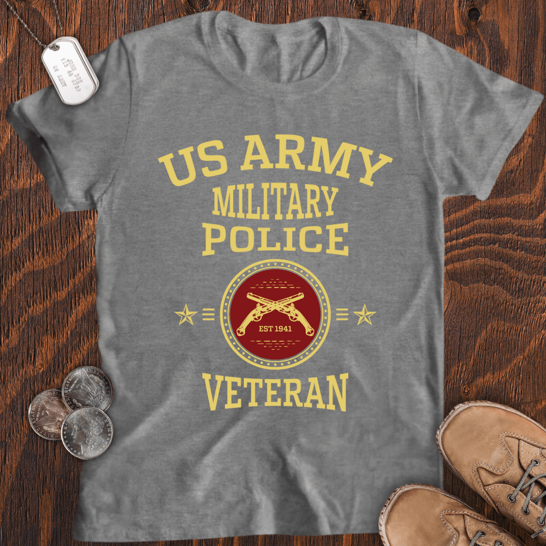 Army M.P. Veteran T-Shirt