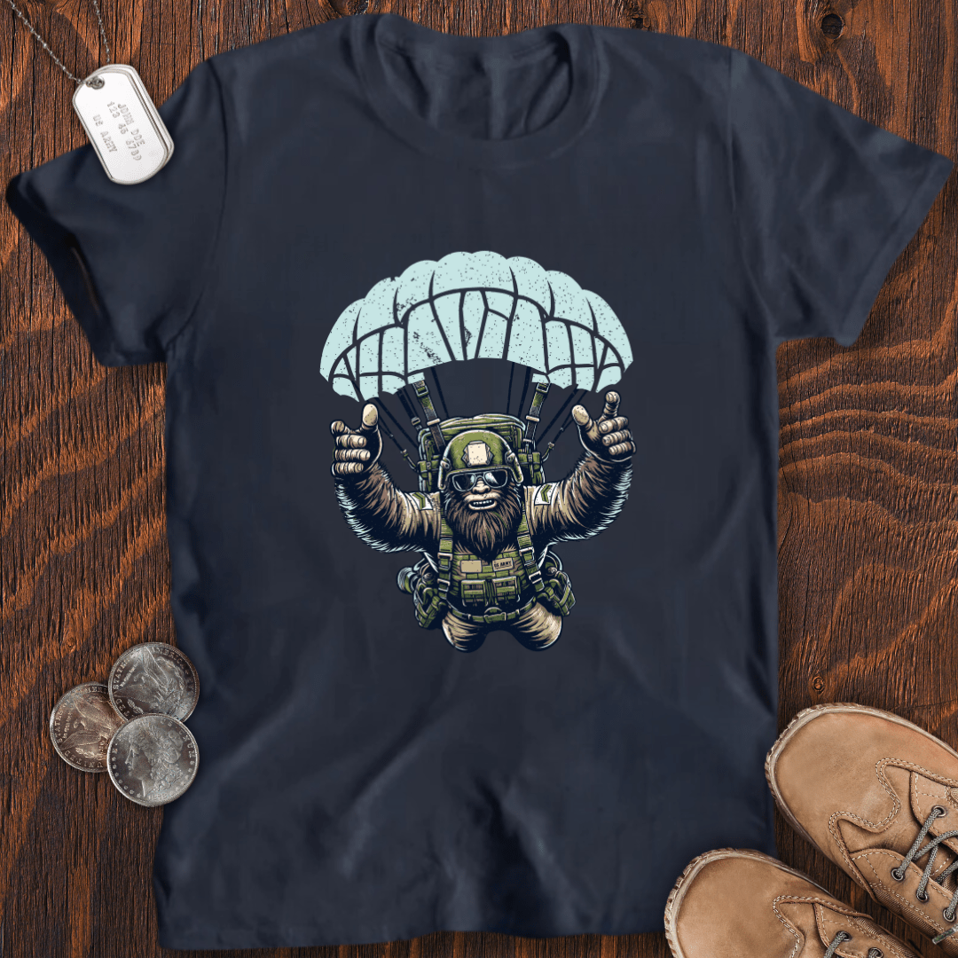 Paratrooper Bigfoot T-Shirt