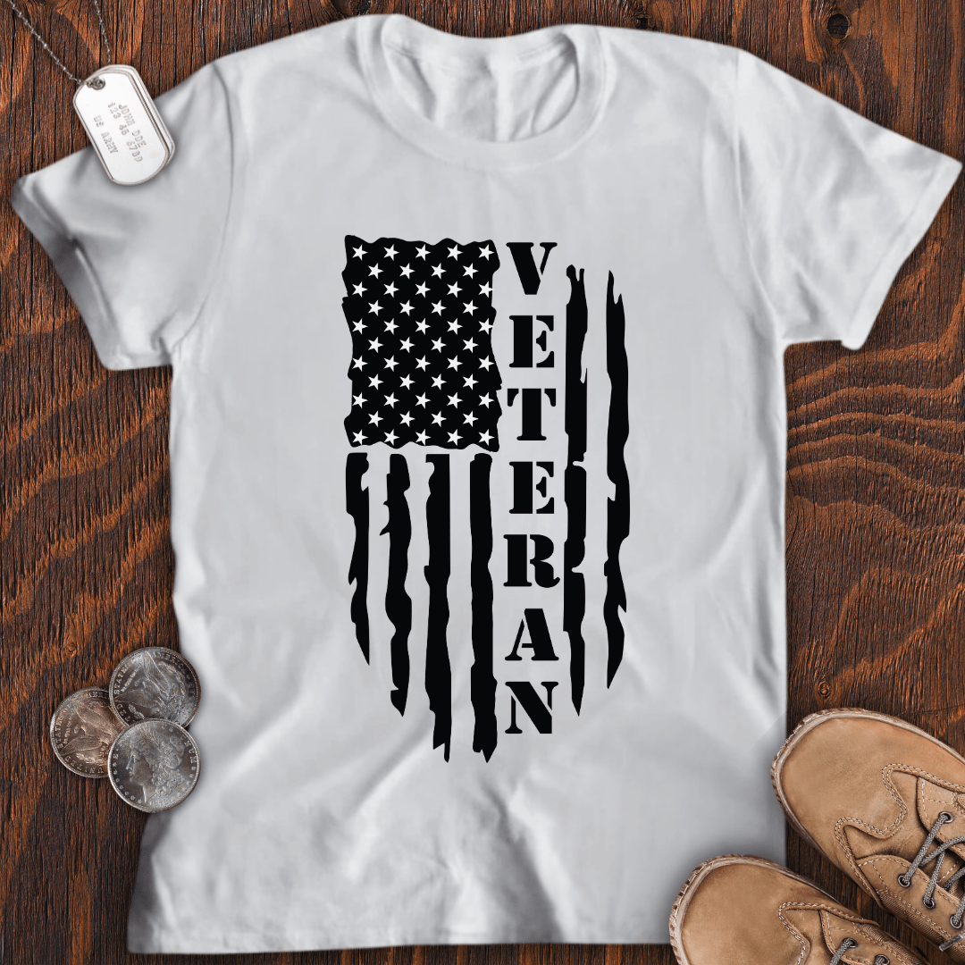 USA Flag Veteran T-Shirt