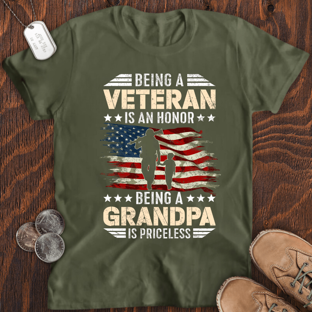 Veteran Grandpa T-Shirt