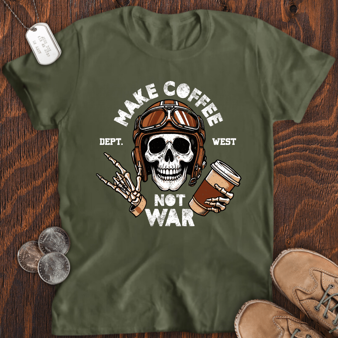 Coffee Not War T-Shirt