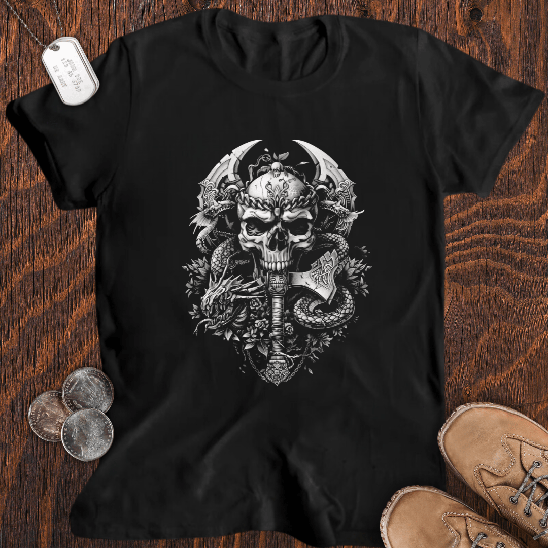 Heavy Metal Skull T-Shirt