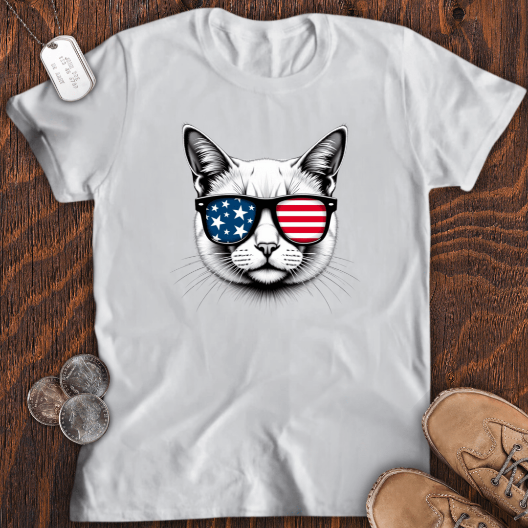 Patriotic Cat T-Shirt