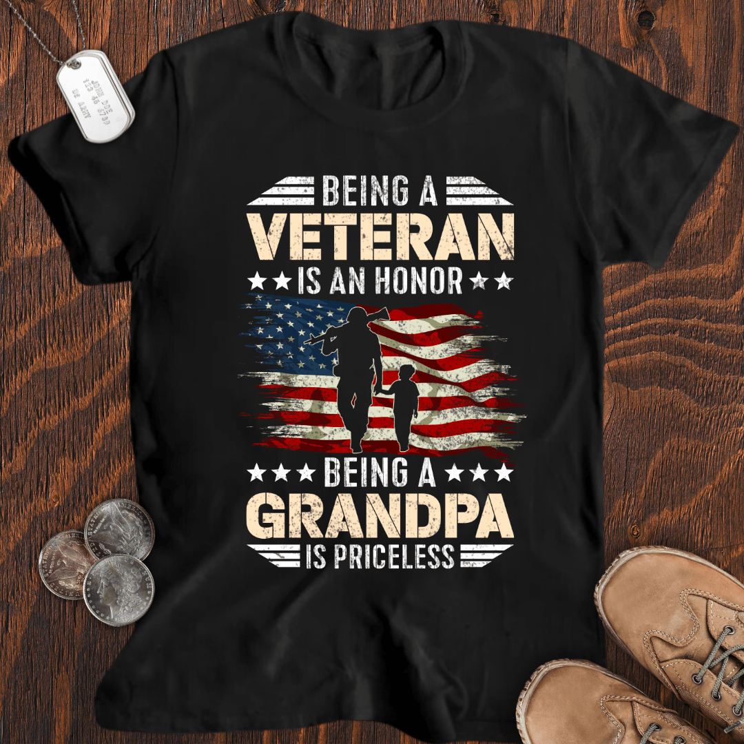 Veteran Grandpa T-Shirt