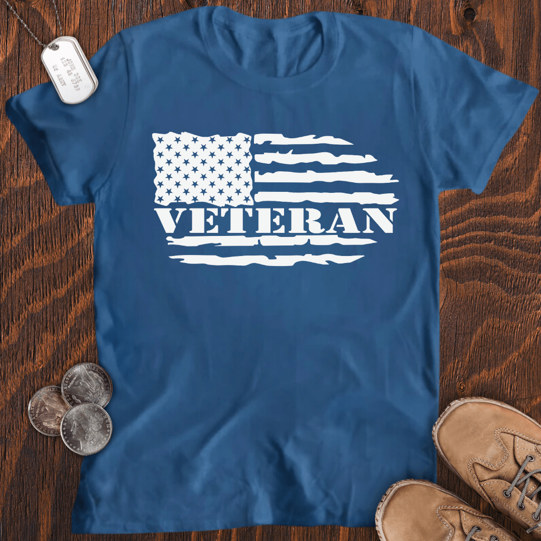 USA Flag Veteran V2 T-Shirt