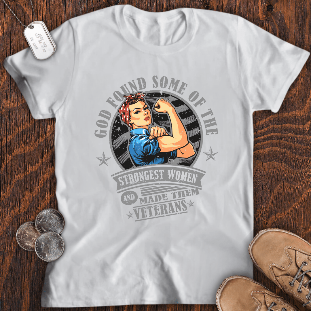 Strongest Women Veteran T-Shirt