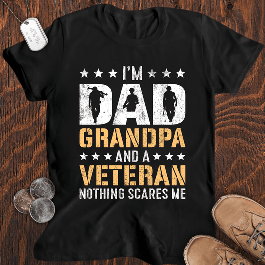 Dad Grandpa Veteran T-Shirt