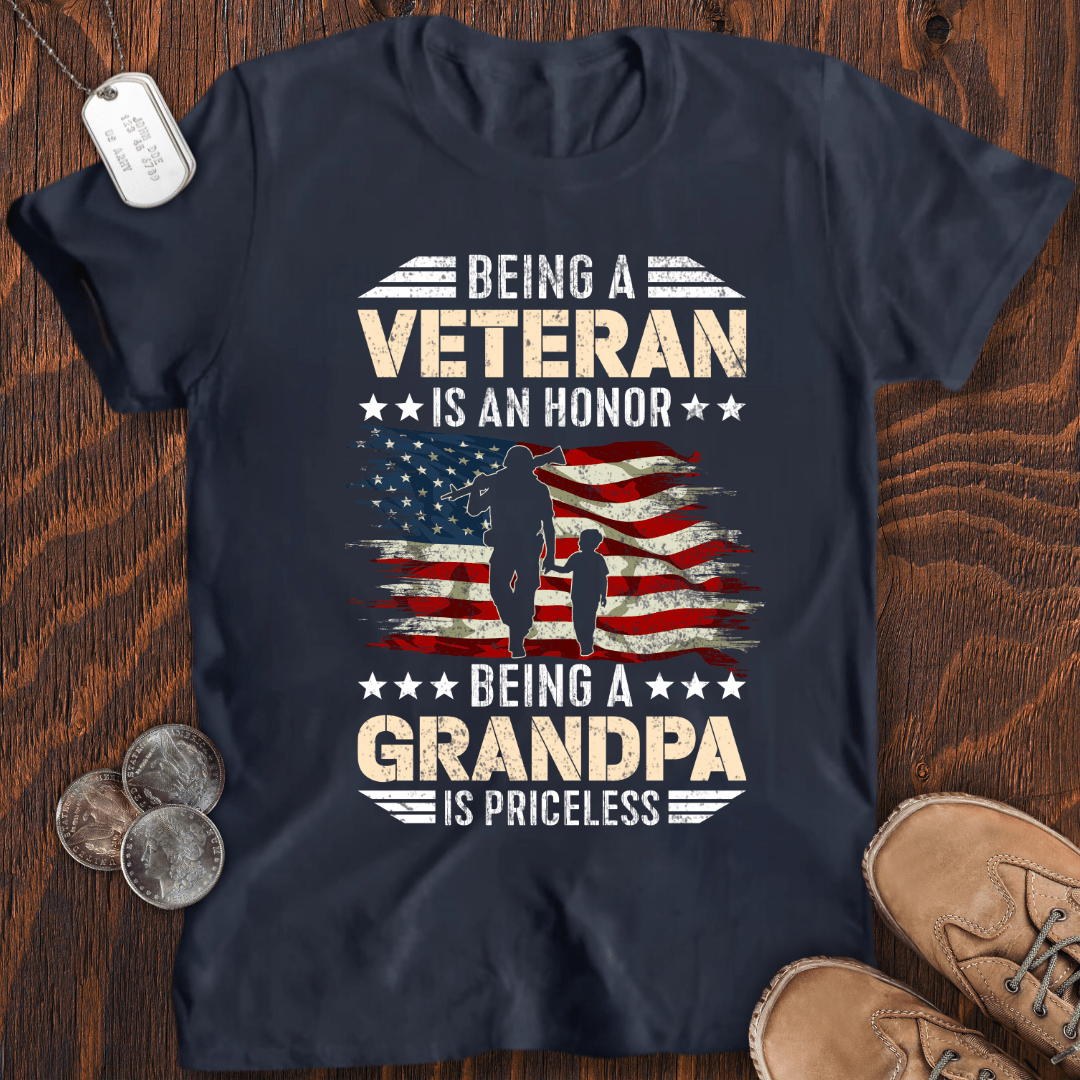 Veteran Grandpa T-Shirt