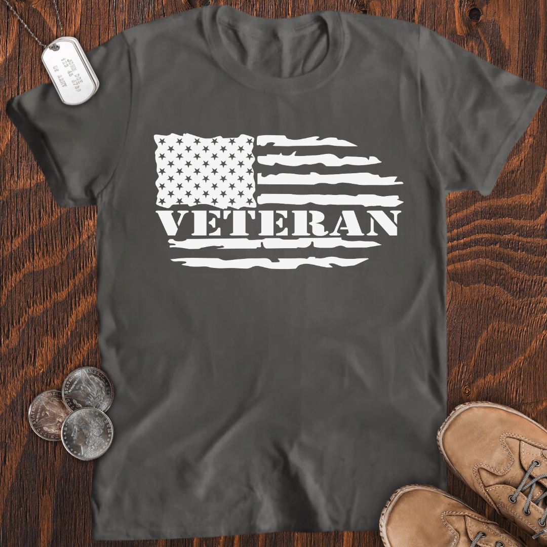 USA Flag Veteran V2 T-Shirt