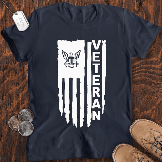 Navy Veteran Flag T-Shirt