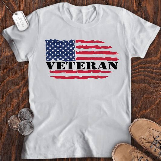 USA Flag Veteran V2 T-Shirt