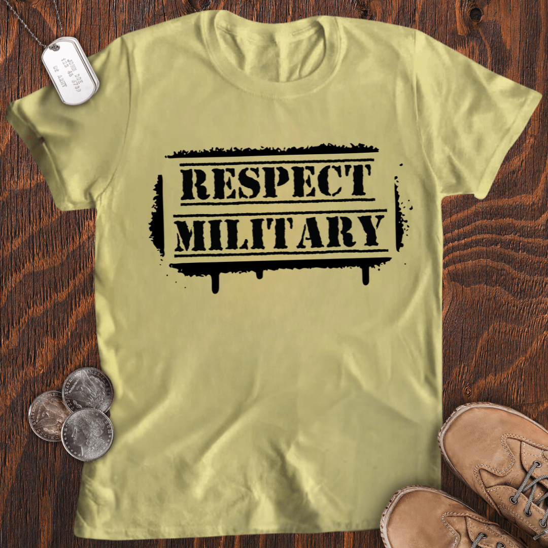 Respect Military T-Shirt