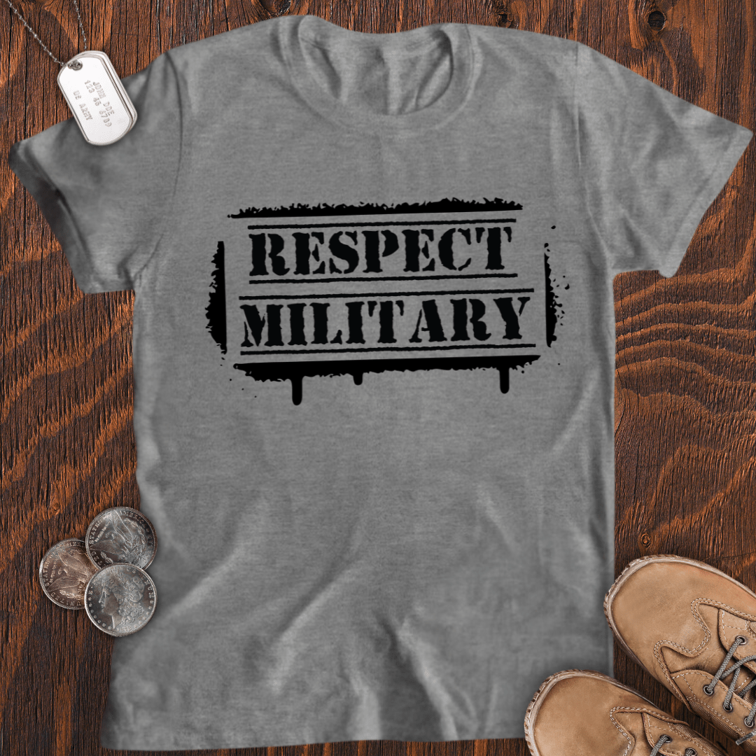 Respect Military T-Shirt