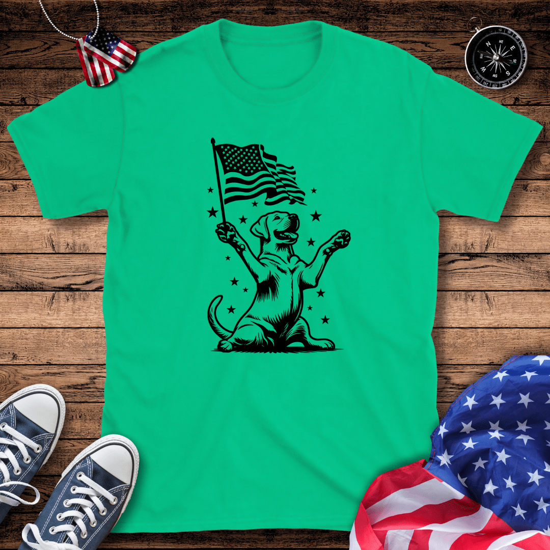 Patriotic Labrador T-Shirt