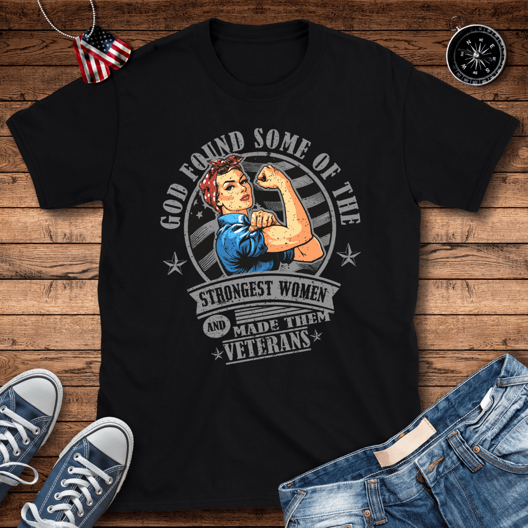 Strongest Women Veteran T-Shirt