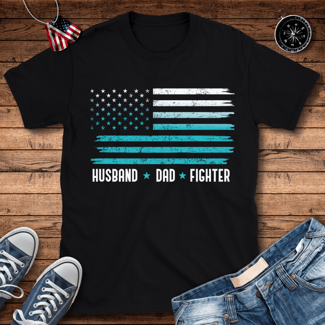 Husband * Dad * Fighter T-Shirt