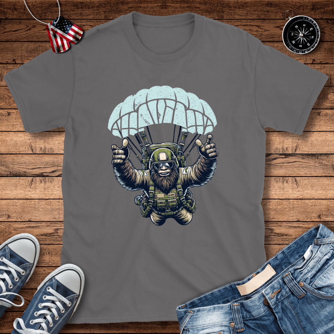 Paratrooper Bigfoot T-Shirt