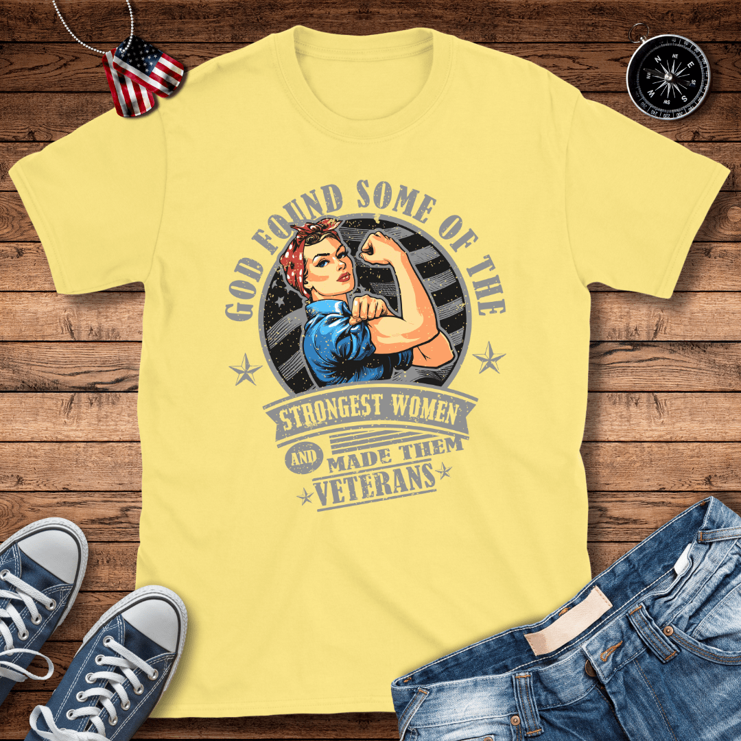 Strongest Women Veteran T-Shirt