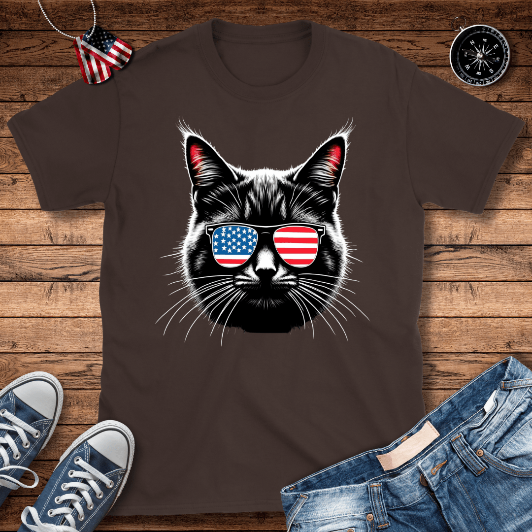 Patriotic Cat V2 T-Shirt