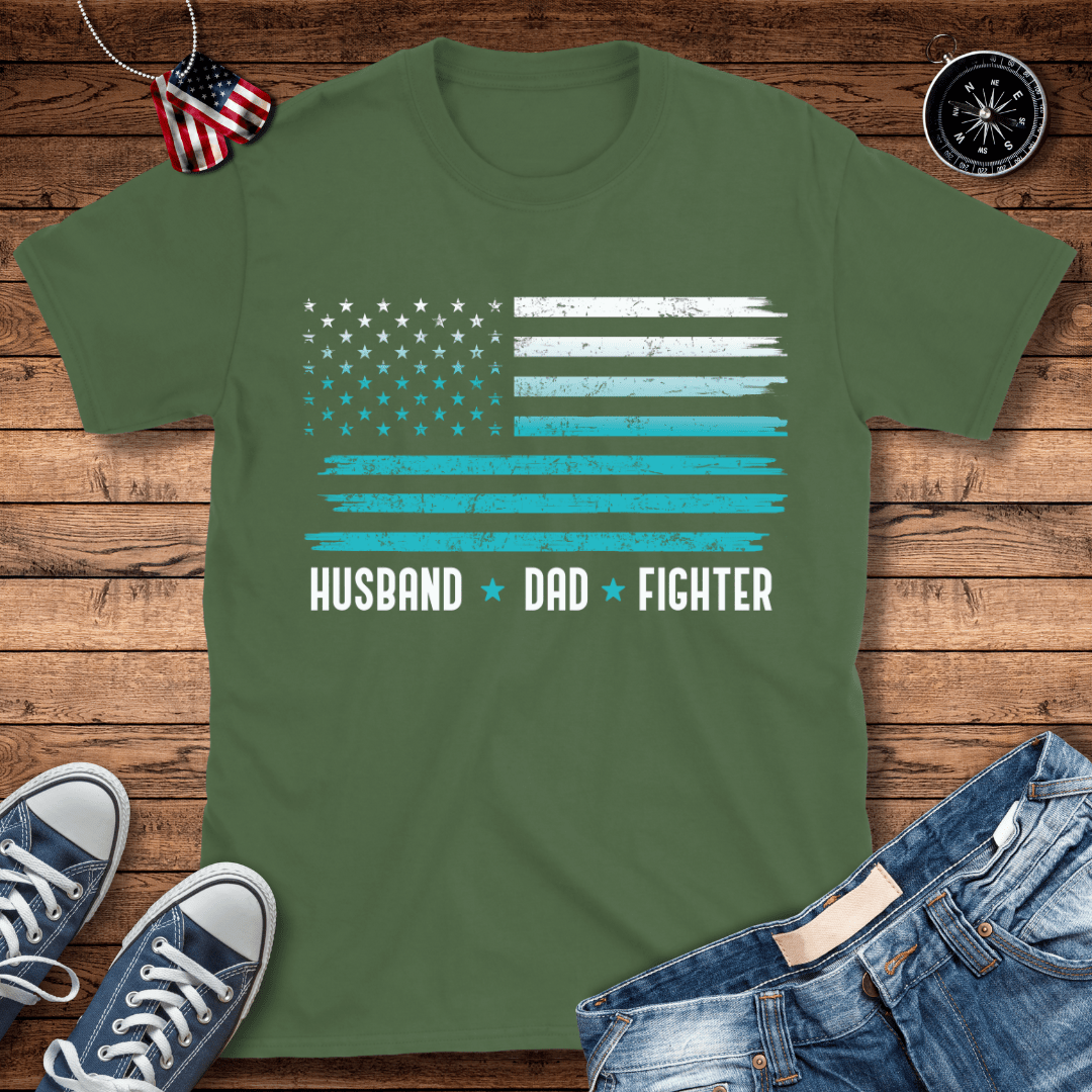 Husband * Dad * Fighter T-Shirt