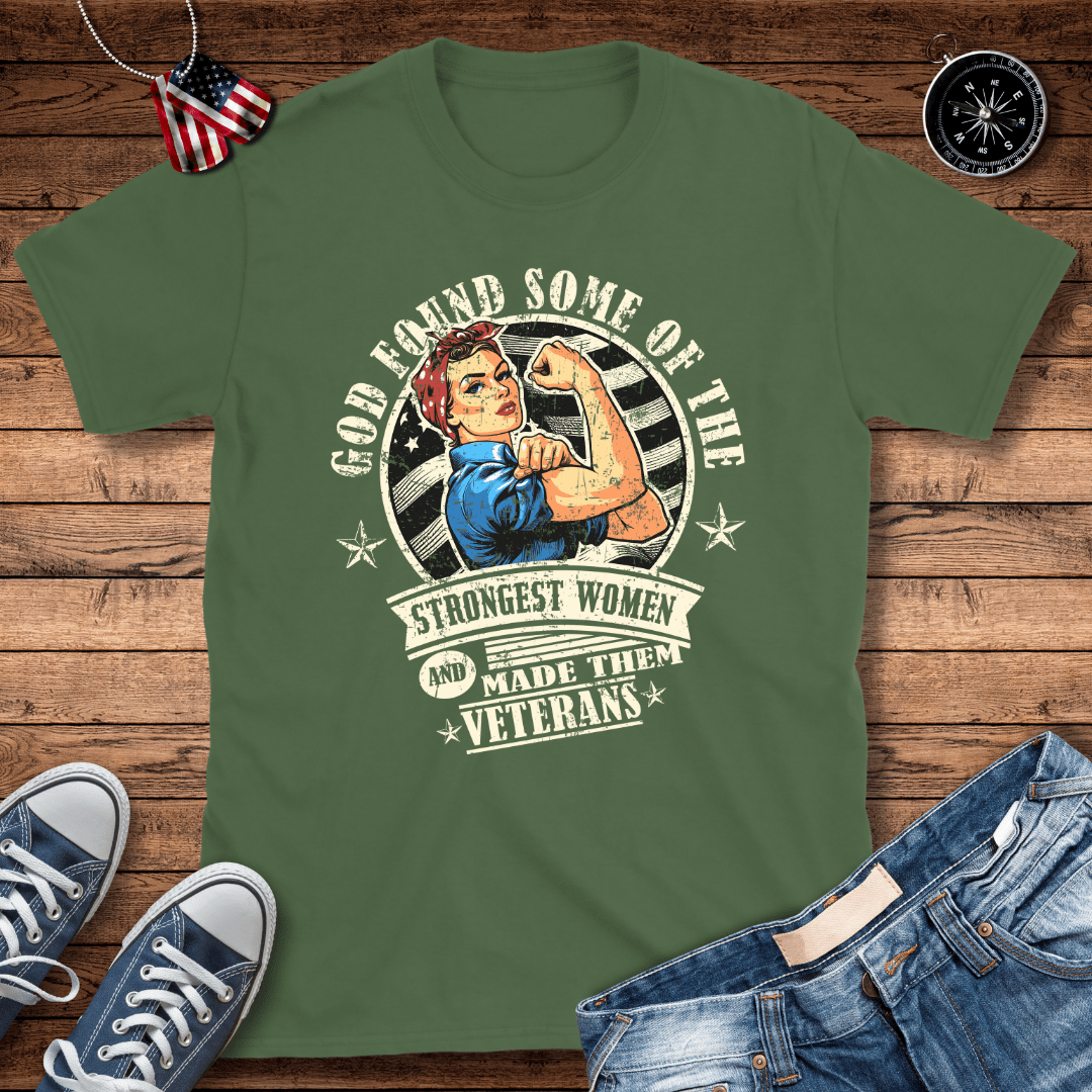 Strongest Women Veteran T-Shirt