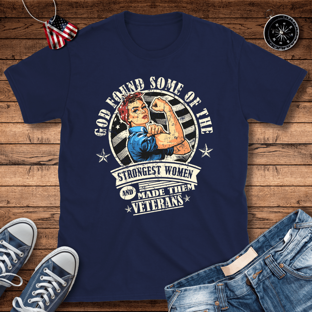 Strongest Women Veteran T-Shirt