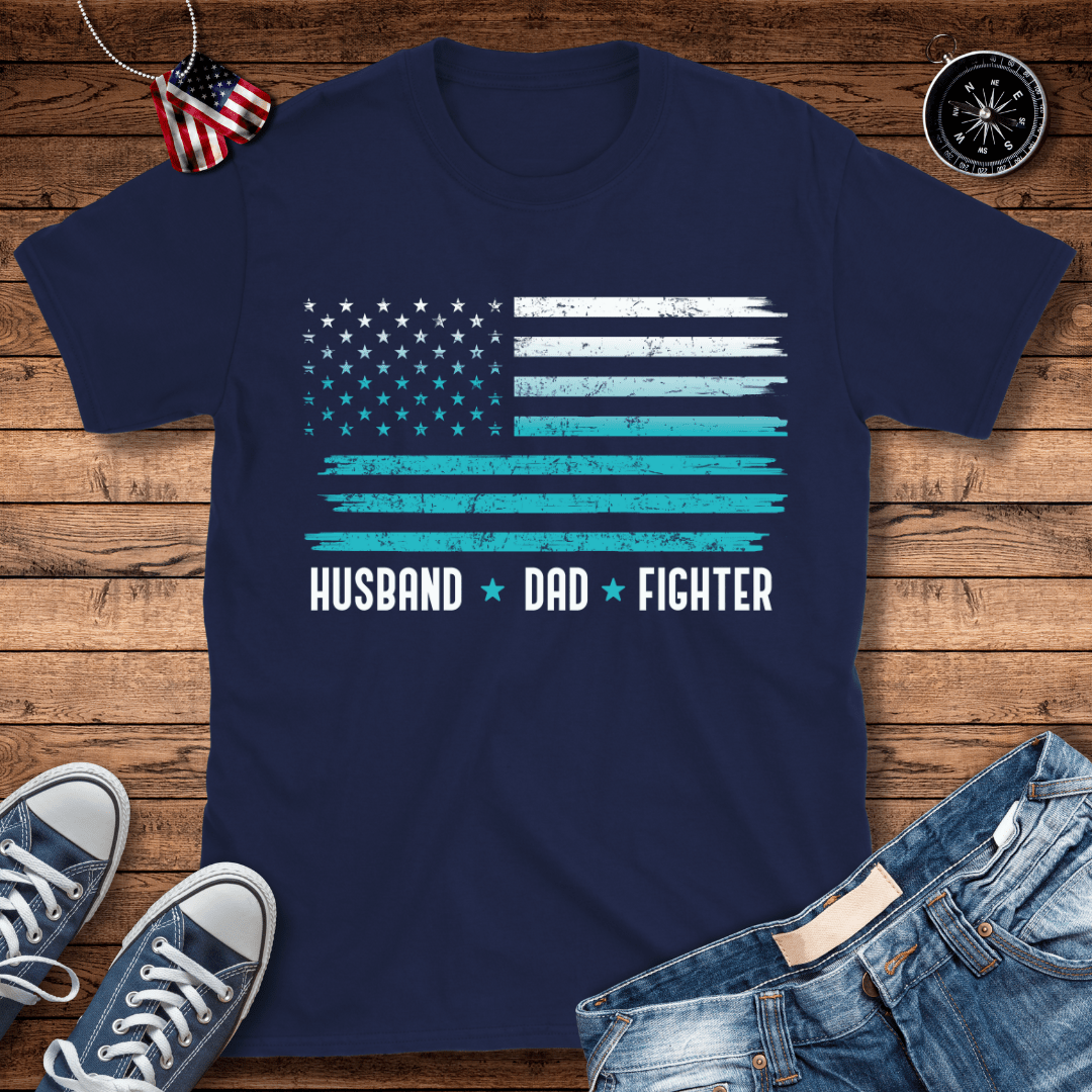 Husband * Dad * Fighter T-Shirt