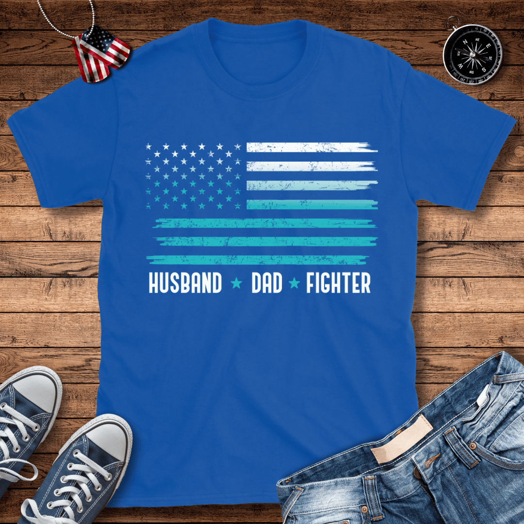 Husband * Dad * Fighter T-Shirt