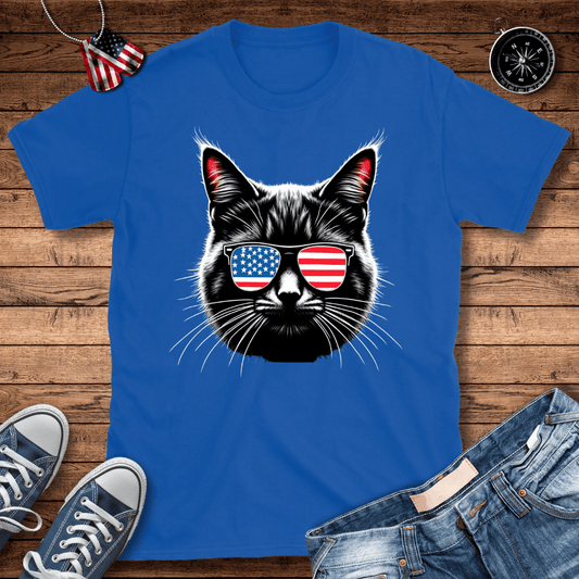 Patriotic Cat V2 T-Shirt