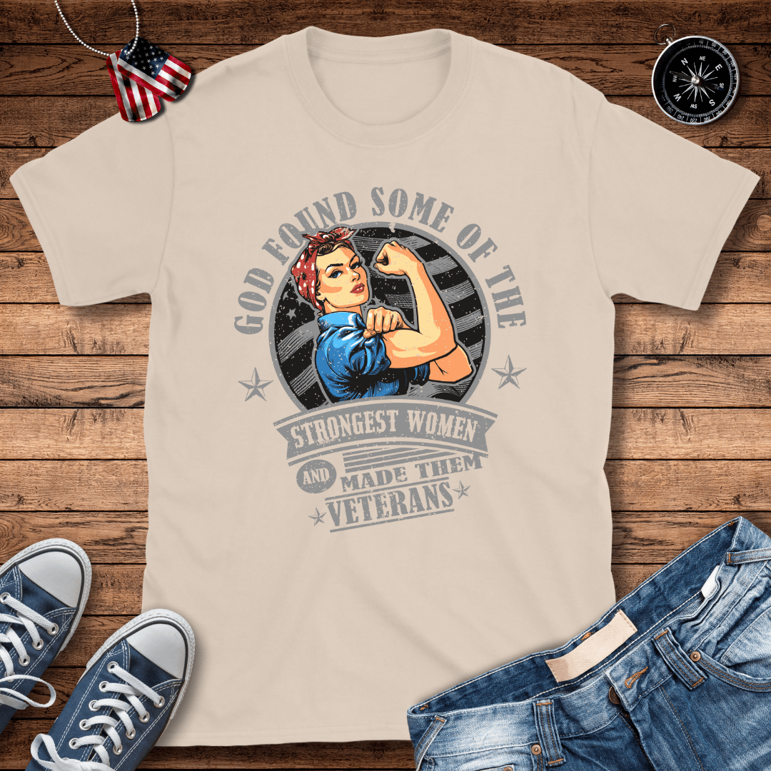 Strongest Women Veteran T-Shirt