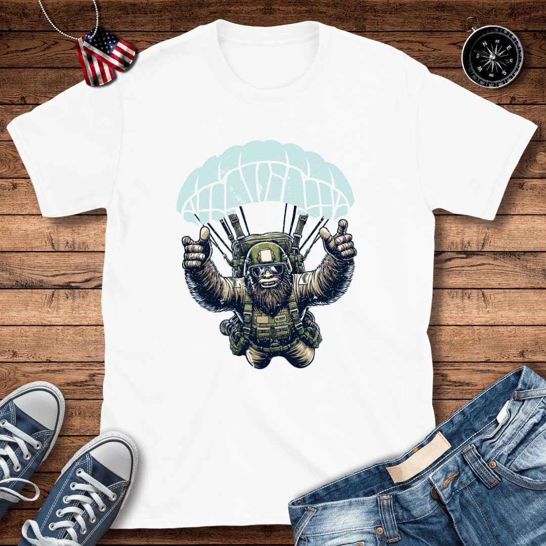 Paratrooper Bigfoot T-Shirt