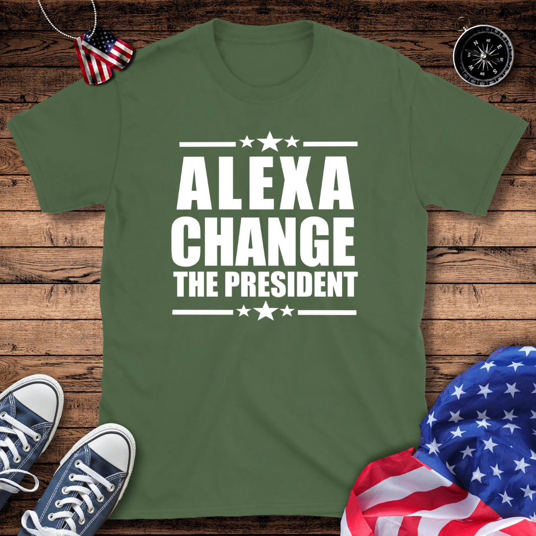 Alexa Change The President T-Shirt