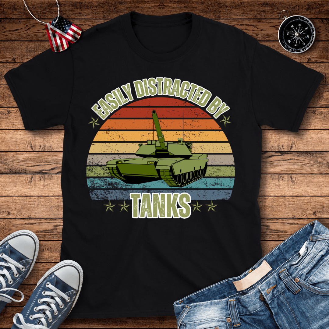 Easily Distracted By Tanks T-Shirt