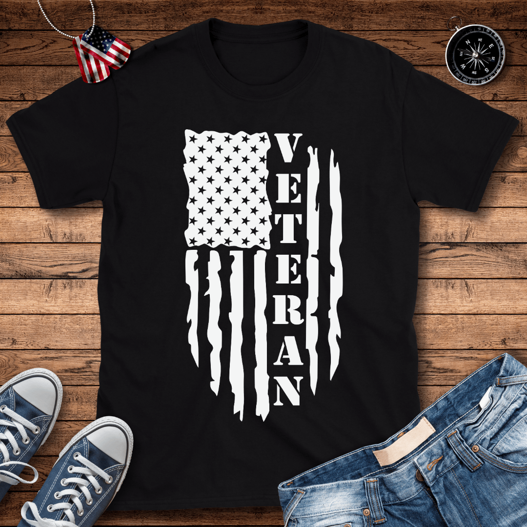 USA Flag Veteran T-Shirt