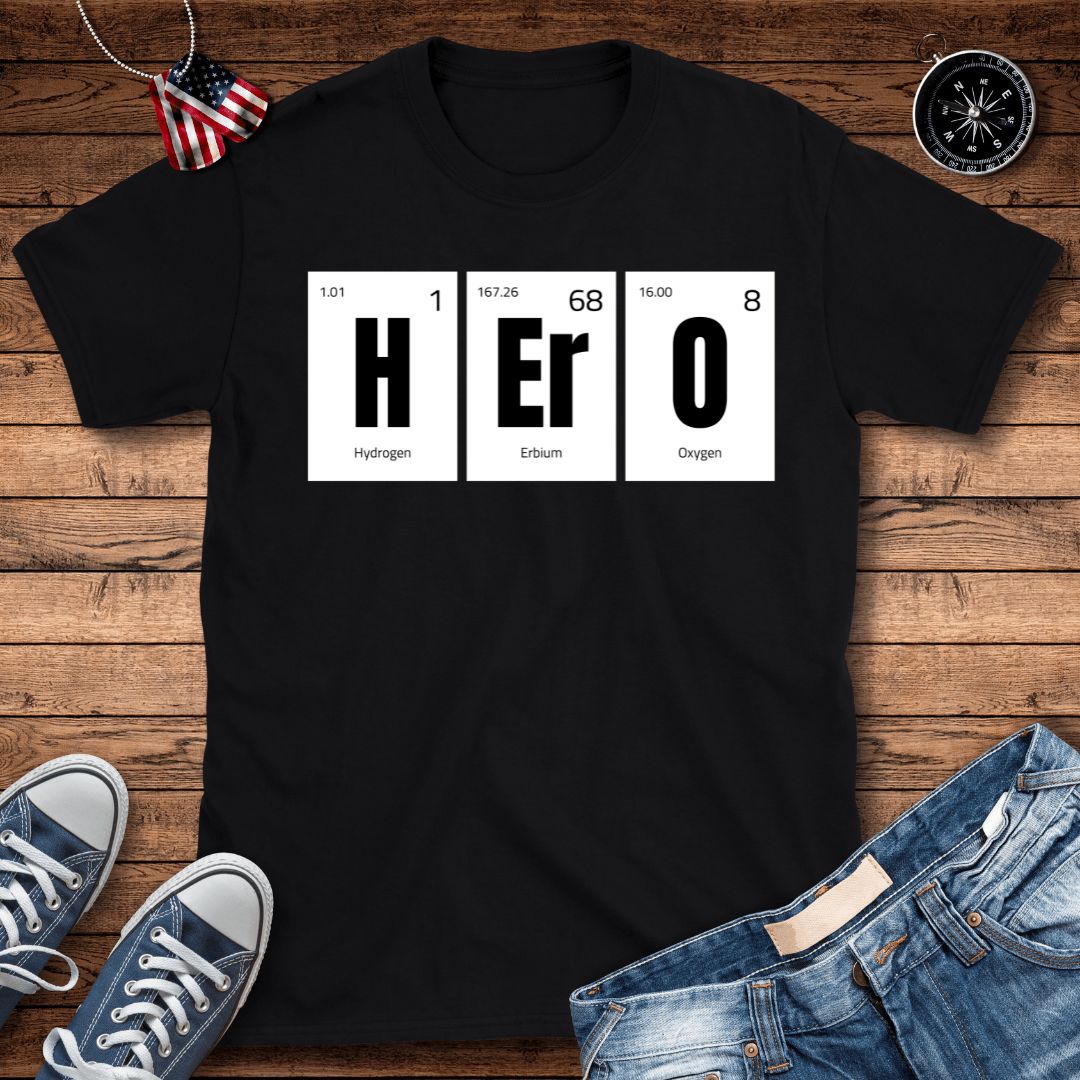 Hero Periodic Table T-Shirt