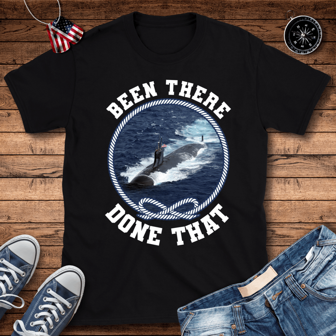 Navy Been There T-Shirt