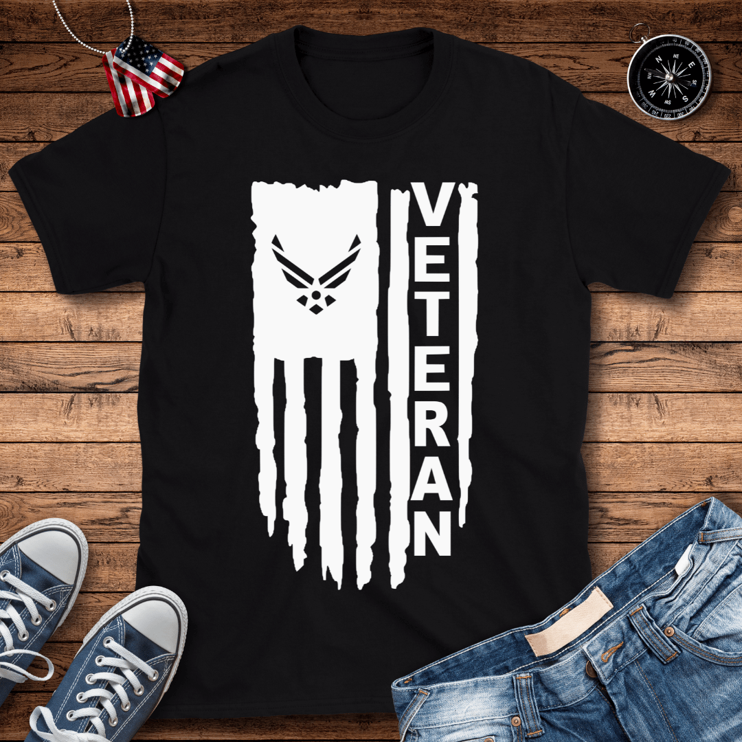 Air Force Veteran Flag T-Shirt