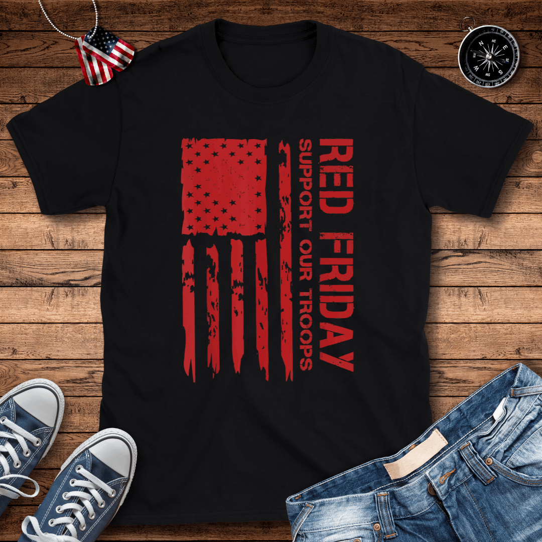 Support Our Troops RED T-Shirt