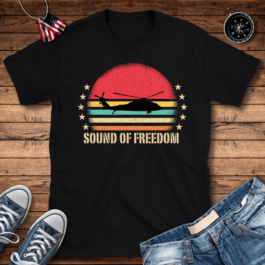 Sound Of Freedom Stars T-Shirt