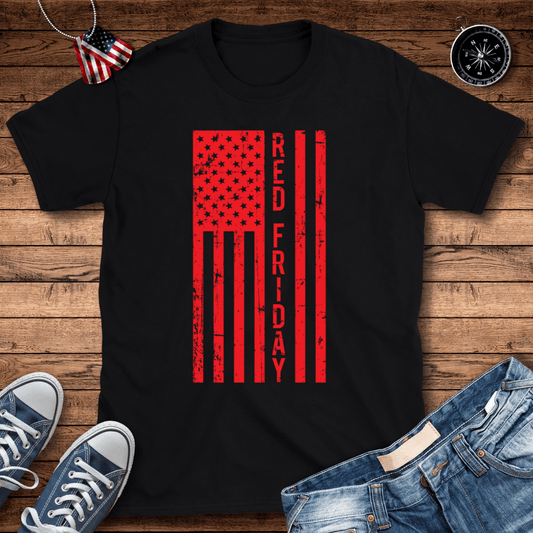 RED Friday Flag T-Shirt