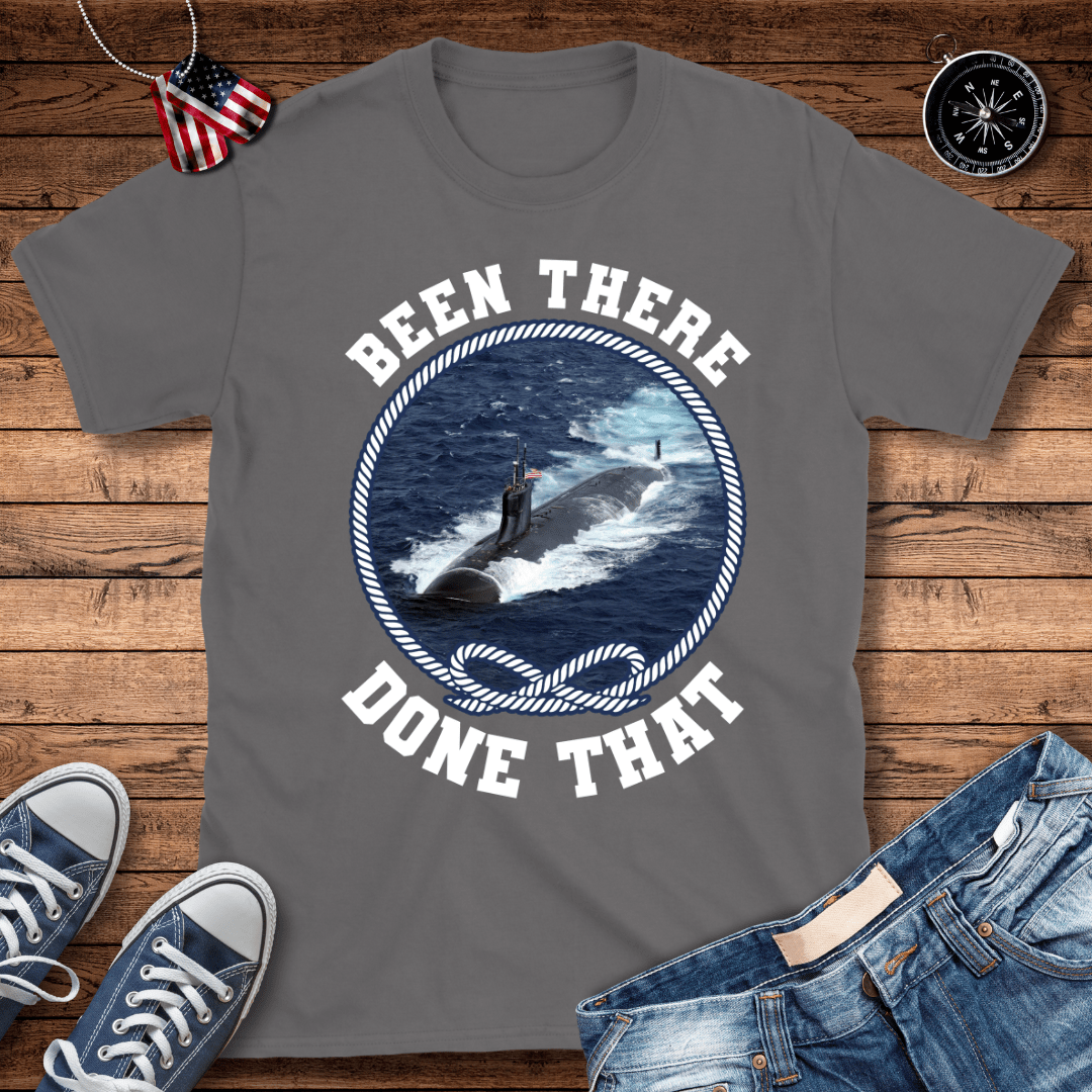 Navy Been There T-Shirt