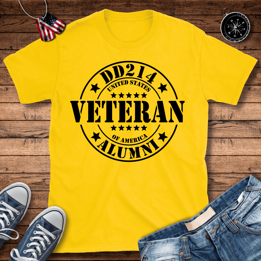 DD214 Alumni Veteran T-Shirt